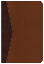 CSB Compact Ultrathin Bible for Teens, Walnut LeatherTouch