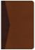 CSB Compact Ultrathin Bible for Teens, Walnut LeatherTouch