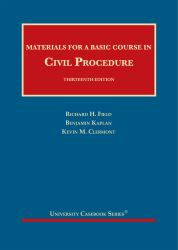 Materials for a Basic Course in Civil Procedure