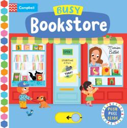 Busy Bookstore : Push, Pull, Slide