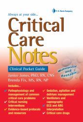 Critical Care Notes : Clinical Pocket Guide