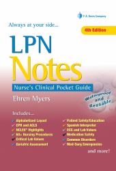 LPN Notes : Nurse's Clinical Pocket Guide