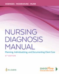 Nursing Diagnosis Manual : Planning, Individualizing, and Documenting Client Care