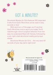 Devotional Minutes for Girls : Inspiration from God's Word