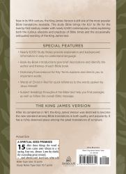 The KJV Study Bible, Large Print [Olive Branches]