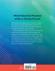 Bible Trivia Word Searches Large Print : Dozens of Puzzles to Test Your Knowledge of God's Word