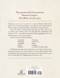 The Holy Bible KJV: Highlighting God's Promises to You [Crimson and Gold]