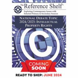 Reference Shelf: National Debate Topic 2024/25