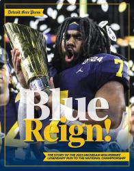 Blue Reign! : The Story of the 2023 Michigan Wolverines' Legendary Run to the National Championship