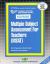 Multiple Subject Assessment for Teachers (MSAT) : Passbooks Study Guide