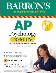 AP Psychology Premium : With 6 Practice Tests