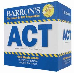 Barron's ACT Flash Cards