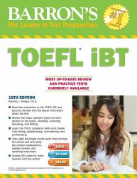 Barron's TOEFL IBT with CD-ROM and MP3 Audio CDs