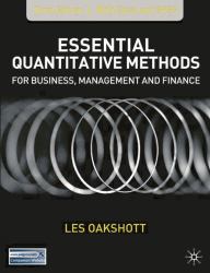 Essential Quantitative Methods for Business, Management and Finance