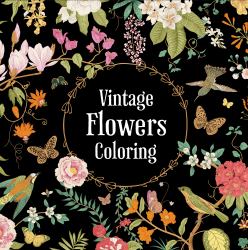 Vintage Flowers Coloring