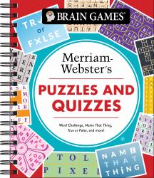 Brain Games - Merriam-Webster's Puzzles and Quizzes : Word Challenge, Name That Thing, True or False, and More!