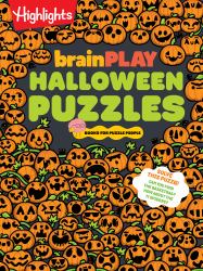 BrainPLAY Halloween Puzzles : Over 200 Spell-Binding Mazes, Halloween Fill in the Blank, Mini Puzzles and More Silly Spooky Fun for Kids 7 and Up