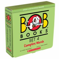 Bob Books - Complex Words Box Set Phonics, Ages 4 and up, Kindergarten, First Grade (Stage 3: Developing Reader)