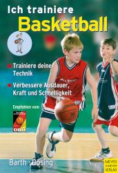 Ich trainiere Basketball