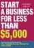 Start a Business for Less Than $5,000