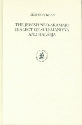 The Jewish Neo-Aramaic Dialect of Sulemaniyya And Ḥalabja