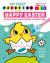 My First Painting Book: Happy Easter : Easy-To-Use 6-Color Palette on Each Page