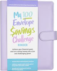 My 100 Envelope Savings Challenge Binder (removable Cover Band for Security)