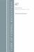 Code of Federal Regulations : Title 47 Telecommunications 20-39, Revised As of October 1 2018