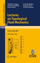 Lectures on Topological Fluid Mechanics : Catraro, Italy 2001