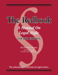 The Redbook : A Manual on Legal Style