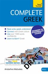 Complete Greek : Teach Yourself Book