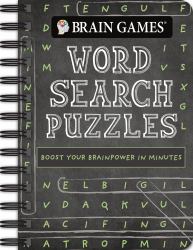 Brain Games - to Go - Word Search Puzzles (Chalkboard)