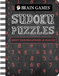 Brain Games - to Go - Sudoku Puzzles (Chalkboard) : Boost Your Brainpower in Minutes