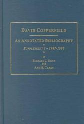 David Copperfield : An Bibliography, 1981-1998