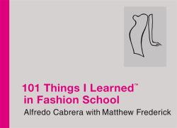 101 Things Fashion School HB