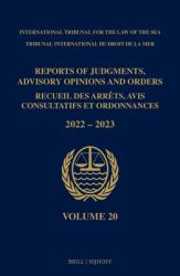 Reports of Judgments, Advisory Opinions and Orders/ Receuil des Arrets, Avis Consultatifs et Ordonnances, Volume 20 (2022-2023)