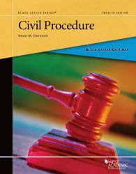 Black Letter Outline on Civil Procedure