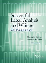 Successful Legal Analysis and Writing : The Fundamentals