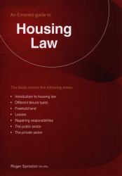 Housing Law : An Emerald Guide