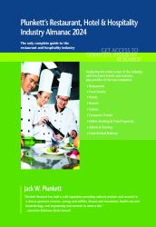 Plunkett's Restaurant, Hotel & Hospitality Industry Almanac 2024 : Restaurant, Hotel and Hospitality Industry Market Research, Statistics, Trends and Leading Companies