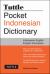 Tuttle Pocket Indonesian Dictionary : Indonesian-English English-Indonesian