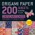 Origami Paper 200 Sheets Chiyogami Flowers 6 (15 Cm)