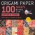 Origami Paper Japanese Washi 100 Sheets 21cm : High Quality Double-Sided