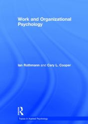 Work and Organizational Psychology