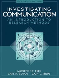 Investigating Communication : An Introduction to Research Methods