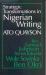 Strategic Transformations in Nigerian Writing : Orality and History in the Work of Rev. Samuel Johnson, Amos Tutuola, Wole Soyinka and Ben Okri