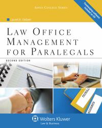 Law Office Management for Paralegals