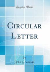 Circular Letter (Classic Reprint)