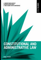 Constitutional and Administrative Law