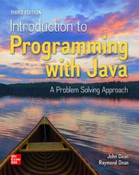 Loose Leaf for Introduction to Programming with Java: a Problem Solving Approach